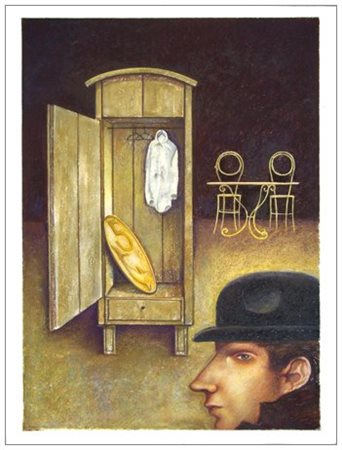 FRANCO FORTUNATO Roma 1946 Senza titolo Pastelli grassi su cartoncino 70 x...