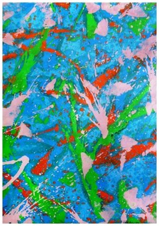 PAOLO MASI Firenze 1933 Senza titolo 1983 Pittura su cartoncino 70 x 50....