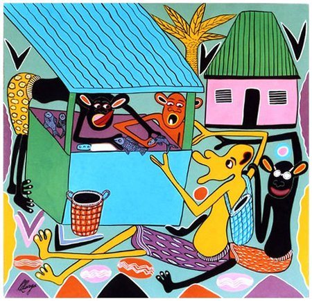 GEORGE LILANGA Kikwetu (Tanzania) 1934 – Dar es Salaam (Tanzania) 2005 Hawa...