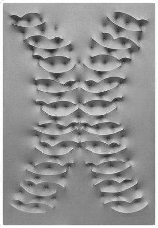 GIUSEPPE AMADIO Todi 1944 Eaco Pittura su tela estroflessa 126 x 90 x 4....