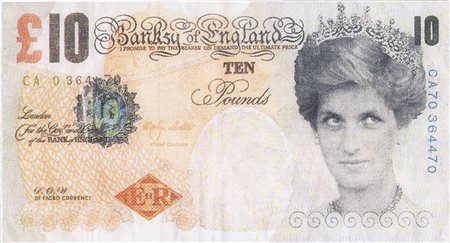 Banksy Bristol 1974 Di-faced Tenners (Banksy of England), (2004) Stampa...