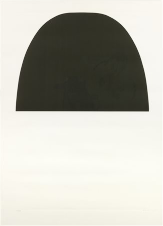 Alberto Burri Città di Castello (Pg) 1915 - Nizza 1995 Bianco e Nero, 1971...
