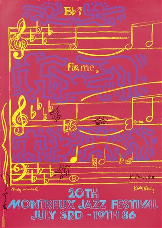 Andy Warhol & Keith Haring Pittsburgh 1928 - New York 1987 e - Kutztown 1958...