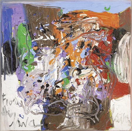 Giorgio Moiso Cairo Montenotte (Sv) 1942 Fiori di lava, 2005 Olio su tela,...