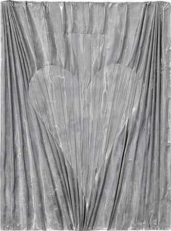 128 Umberto Mariani Milano 1936 La forma celata (5 di picche), 1993 Piombo su...