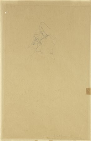 Alberto Giacometti Borgonovo di Stampa 1901 - Coira 1966 Studio di nudo,...