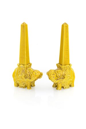 PRODUZIONE ITALIANA Coppia di Obelischi