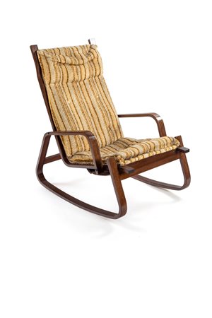 PRODUZIONE DANESE Poltrona a dondolo