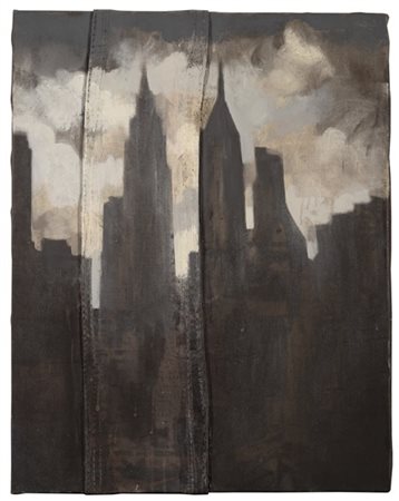 Luca Pignatelli "New York" 2000
olio su tela
cm 77x60,5
Firmato, titolato e data