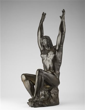Arturo Martini "Ulisse" 1935
bronzo
cm 56x27x23
Firmata e numerata 0/6 sulla bas