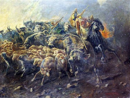 Karl Bodmer (Riesbach, Zurigo 1809 - Barbizon 1893) Pittore e illustratore...