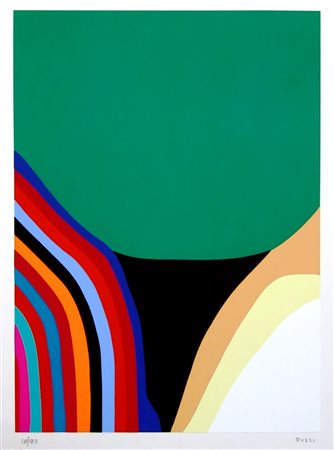 ALBERTO BURRI, Serie di sei - tavola 1, 1973
