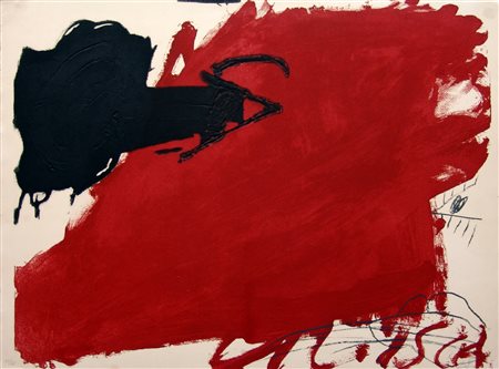 ANTONI TÀPIES, Gran taca roja, 1976