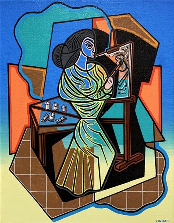 PIPPO ORIANI, La pittrice