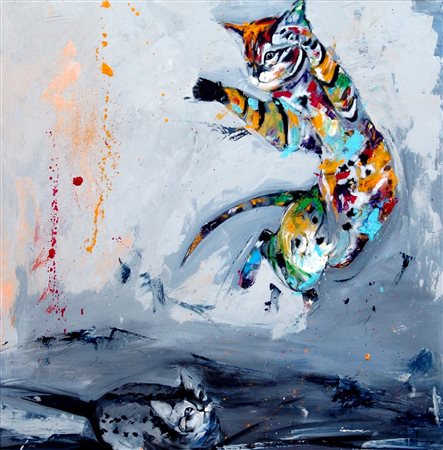 TAMARA PIERBATTISTI, Gatto più, 2019