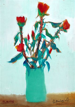 GIOVANNI OMICCIOLI, senza titolo, 1955