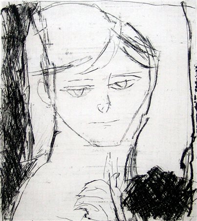 ARNOLDO CIARROCCHI, Ragazza, 1968