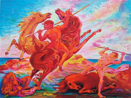 ALIGI SASSU, Eracle sconfigge Piremo, 1989