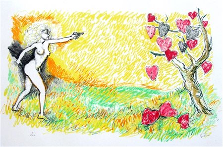 RENATO GUTTUSO, senza titolo