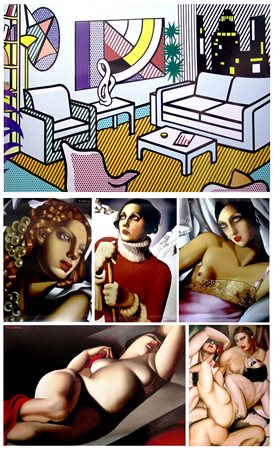 TAMARA DE LEMPICKA, ROY LICHTENSTEIN, senza titolo