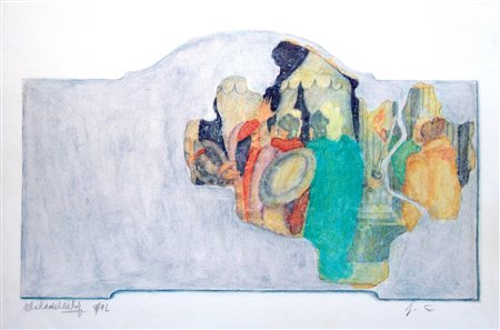 UBALDO DELLA VOLPE, senza titolo, 1991/1992