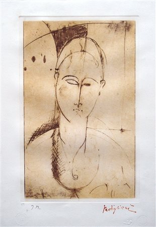 AMEDEO MODIGLIANI, senza titolo