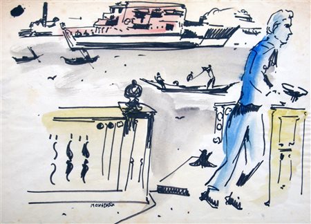 SANTE MONACHESI, senza titolo