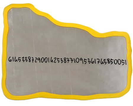 MICHELANGELO PISTOLETTO, Frattali, 1999/2000