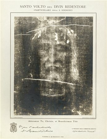 Giuseppe Enrie La Sacra Sindone di Torino, Volto 1931

Stampa fotografica vintag