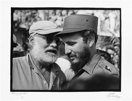 Osvaldo Salas Hemingway 1960

Stampa fotografica alla gelatina sali d'argento, s