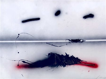 SCANAVINO EMILIO GENOVA (GE) 1922 Senza titolo 1978 Acrilico su cartone...