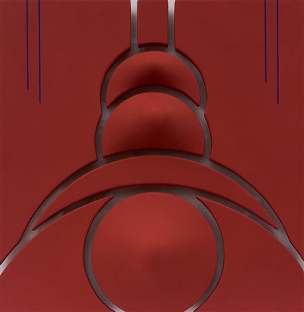 BASSANI ANDREA MARTINENGO (BG) 1954 Senza titolo Acrilico su tele sagomate...