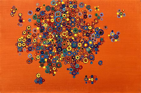 KAUFMANN MASSIMO MILANO (MI) 1961 Senza titolo Tecnica mista su tela...