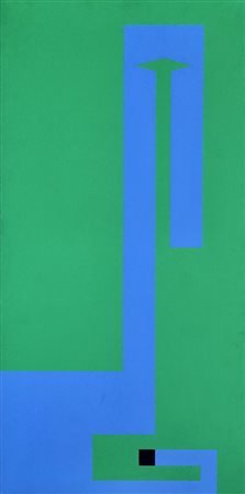 MUNARI BRUNO MILANO (MI) 1907 Negativo - Positivo 1994 Acrilico su tela...