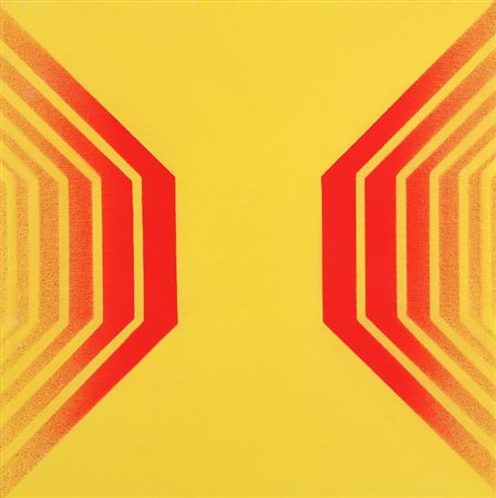 FINZI ENNIO VENEZIA (VE) 1931 s.t. 1969 Acrilico su tela 45,00x45,00...