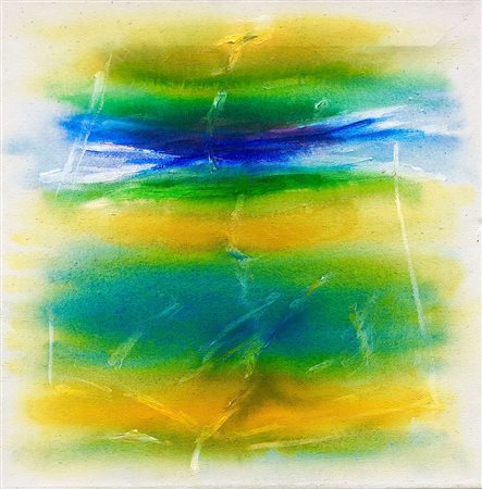 SCHIAVETTA BEPPE SAVONA (SV) 1949 Senza titolo 1987 Olio su tela 50,00x45,00...