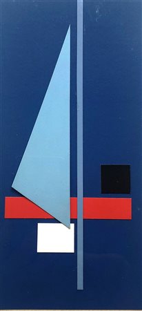 BADIALI CARLA NOVEDRATE (CO) 1907 Senza titolo 1974 Collage e carte...