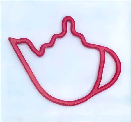 LAVERI GIORGIO SAVONA (SV) 1950 Caffettiera Ceramica dipinta applicata su...