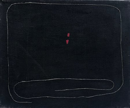 PACE ACHILLE TERMOLI (CB) 1923 Itinerario 112 1963 Olio e collage su tela...