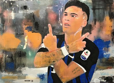 BALDESSARRI FRANCO Roncegno Terme (tn) 1953 El Toro 2019 Olio su tela...