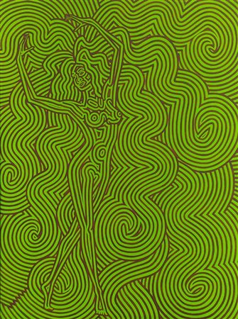 UGONI MARCO Milano (Milano) 1972 The dancer 0.3 2018 Vinilico su tela...