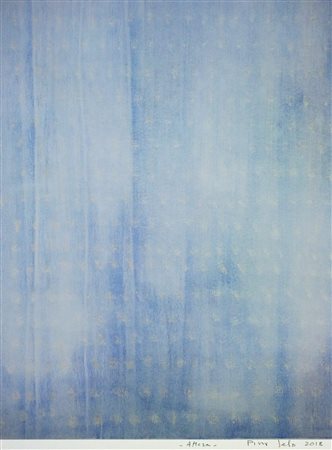 JELO PINO Reggio Calabria (MB) 1948 Attesa 2018 Pastelli a olio su carta...