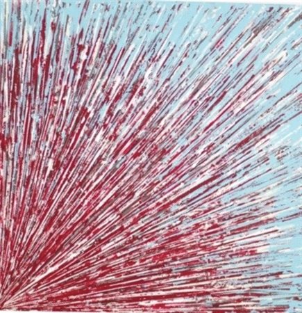 RAFFREDI WILLIAM Milano (Mi) 1986 Warp 2019 Acrilico, spatole su tela...