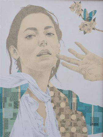 LA.ZANI BAGNOLO MELLA (GHEDI) 1965 Volo via con te 2 2019 COLORI ACRILICI,...