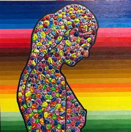 FASANO FRANCESCO Fasano (Brindisi) 1966 Senza titolo 02/18 2018 Tecnica mista...