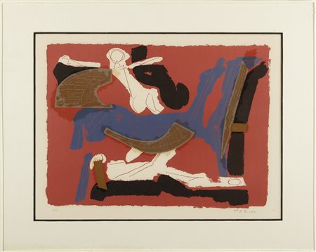 MARINO MARINI Chevaux et cavaliers.