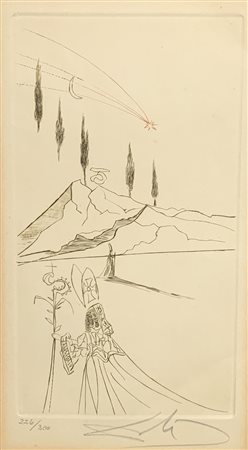 SALVADOR DALI' Senza titolo.