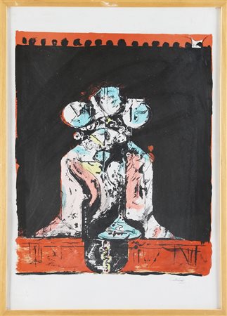 GRAHAM SUTHERLAND Three Headed Rock Form.