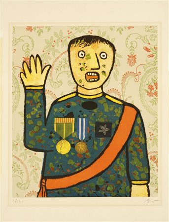 ENRICO BAJ Generale.