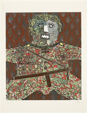 ENRICO BAJ Generale.